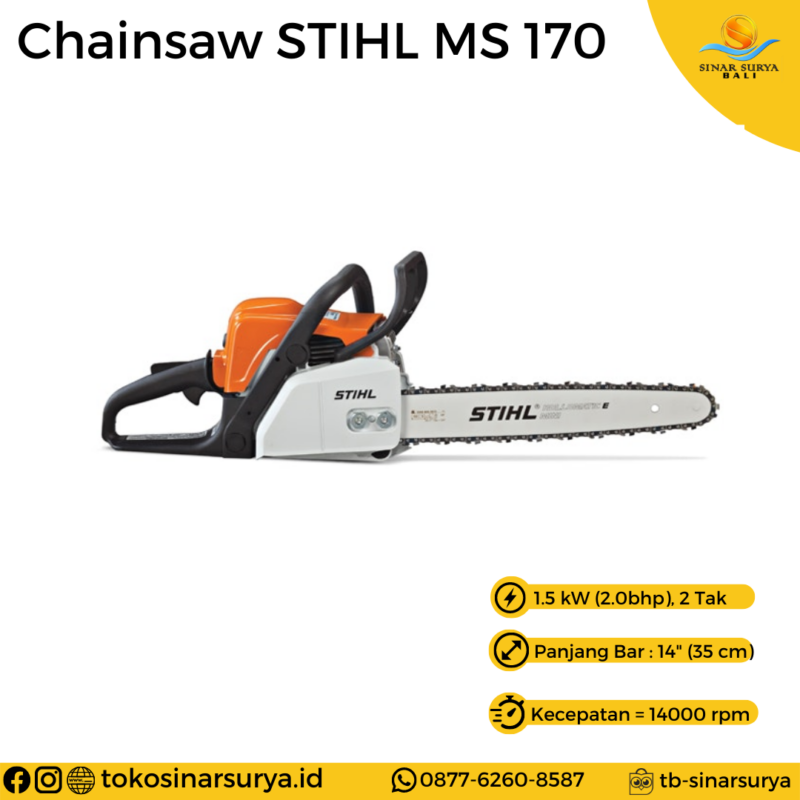 Mini Chainsaw STIHL MS 170 14 Inch