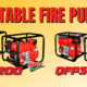Portable Fire Water Pump